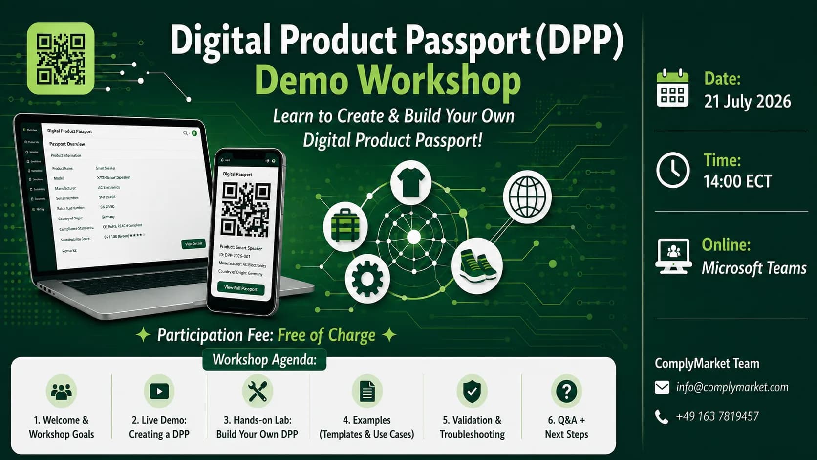 🌿 Digital Product Passport (DPP) Demo Workshop