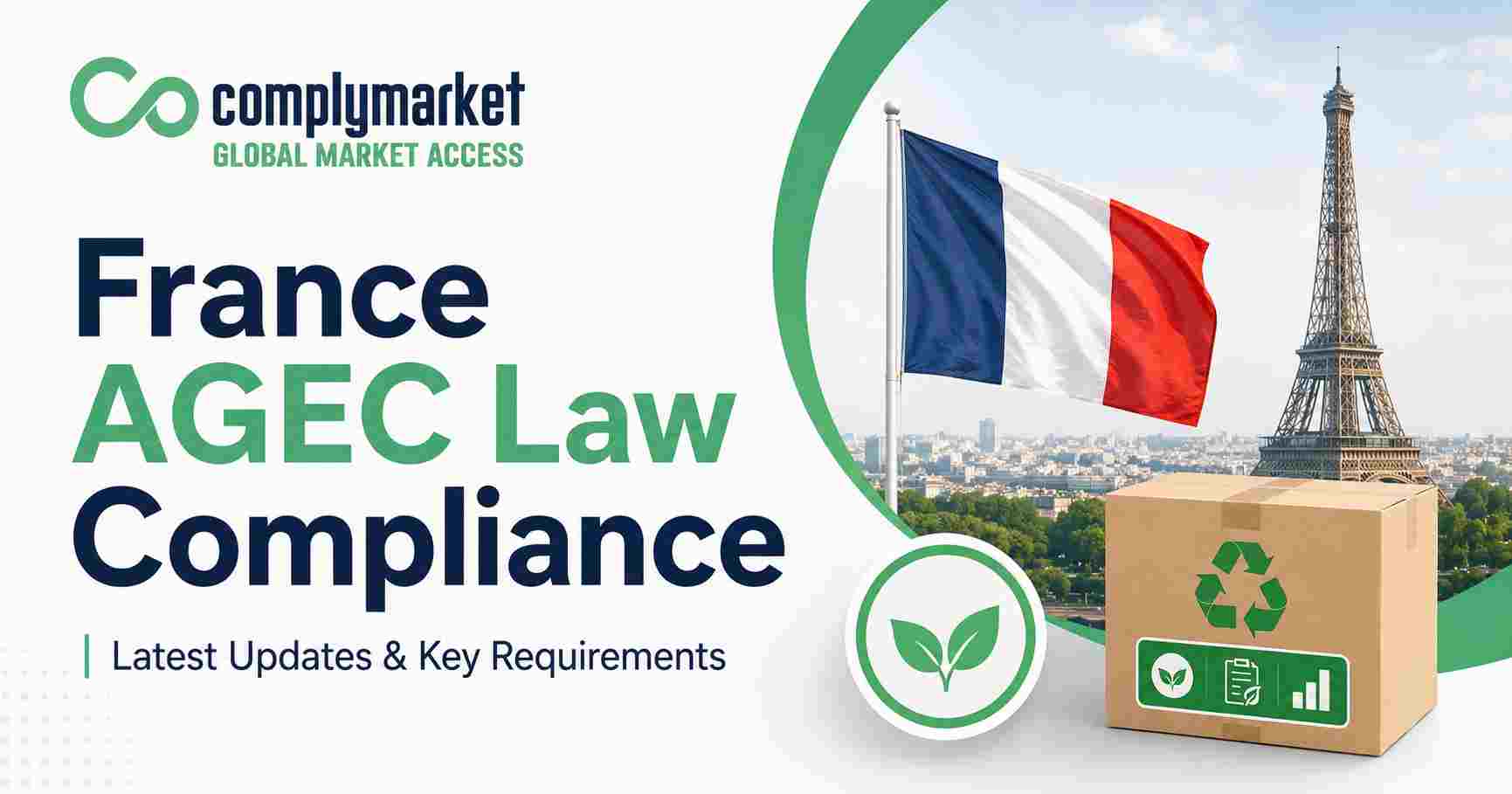 Frankreich AGEC Law Compliance Guide von ComplyMarket