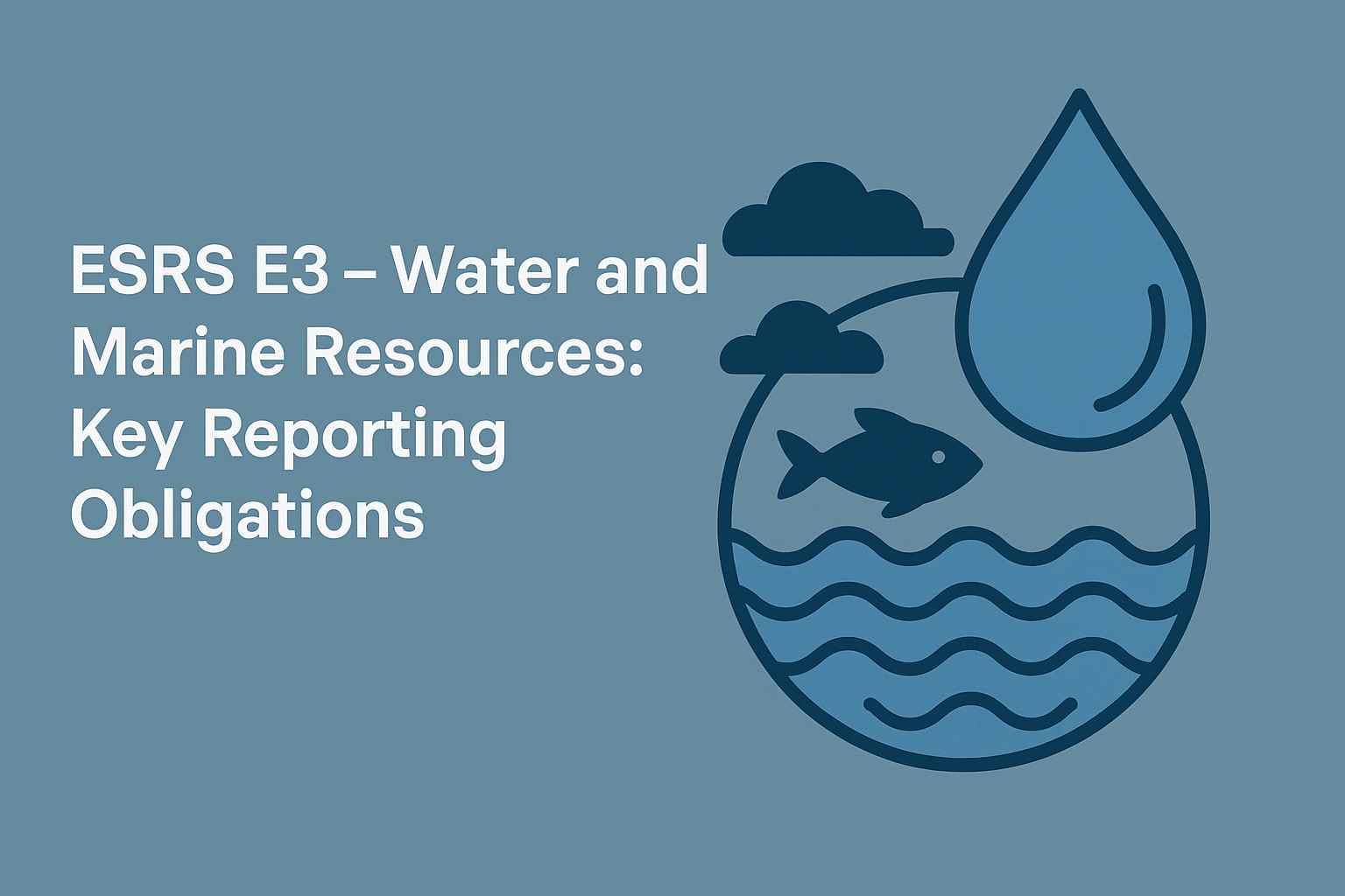 ESRS E3 – Wasser- und Meeresressourcen