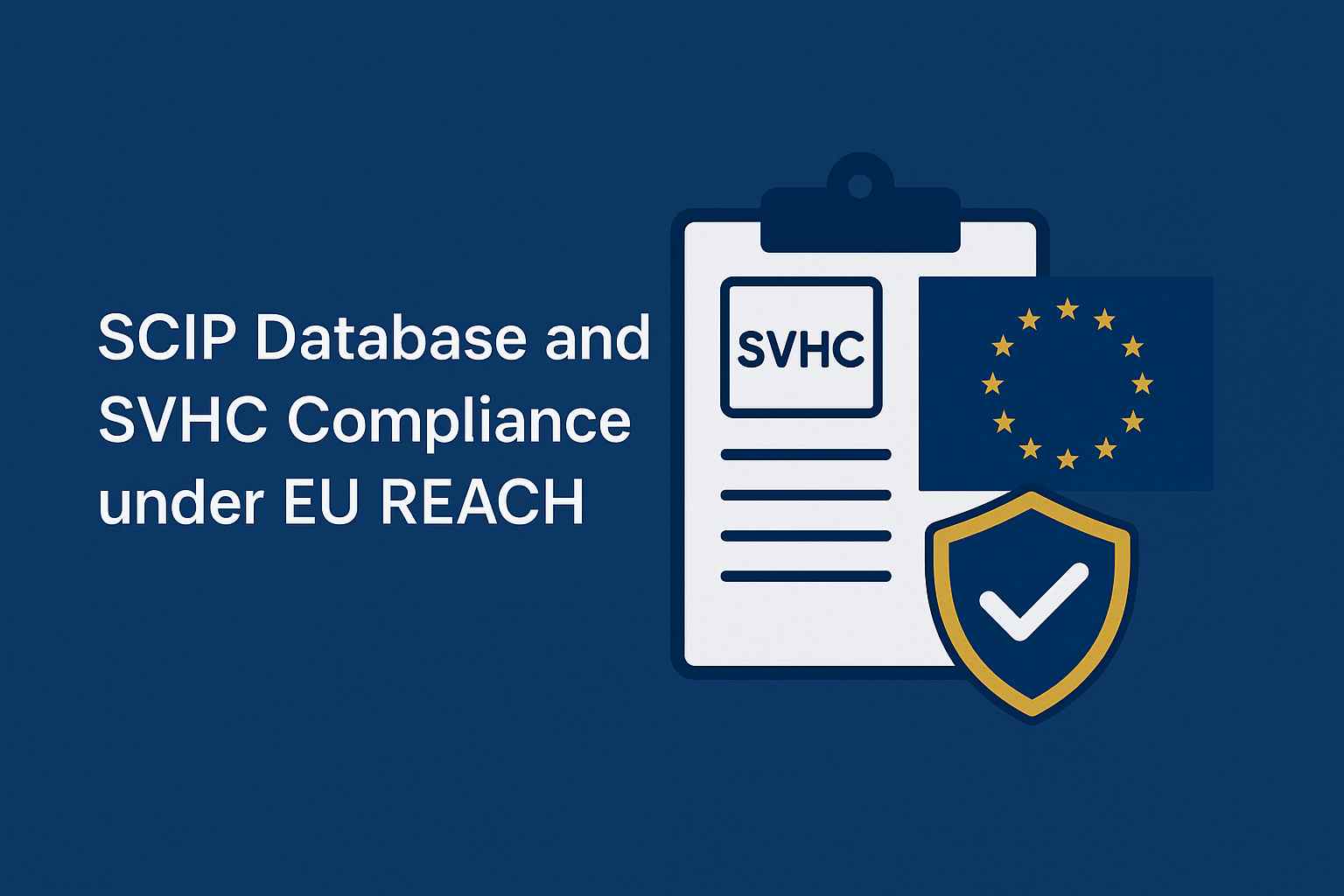 SCIP- und SVHC-Konformität gemäß EU REACH