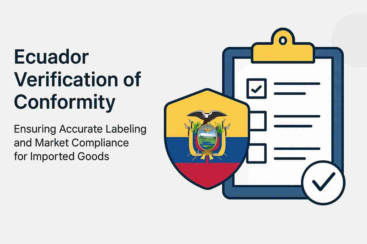 Ecuador-Konformitätsüberprüfung