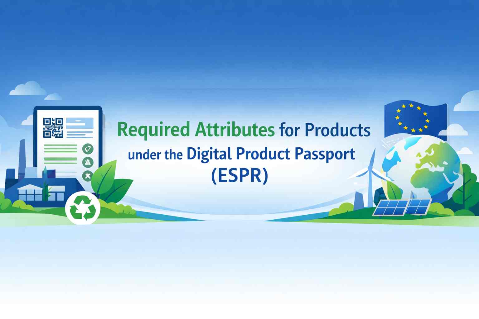 ESPR DPP Required Attributes for Products