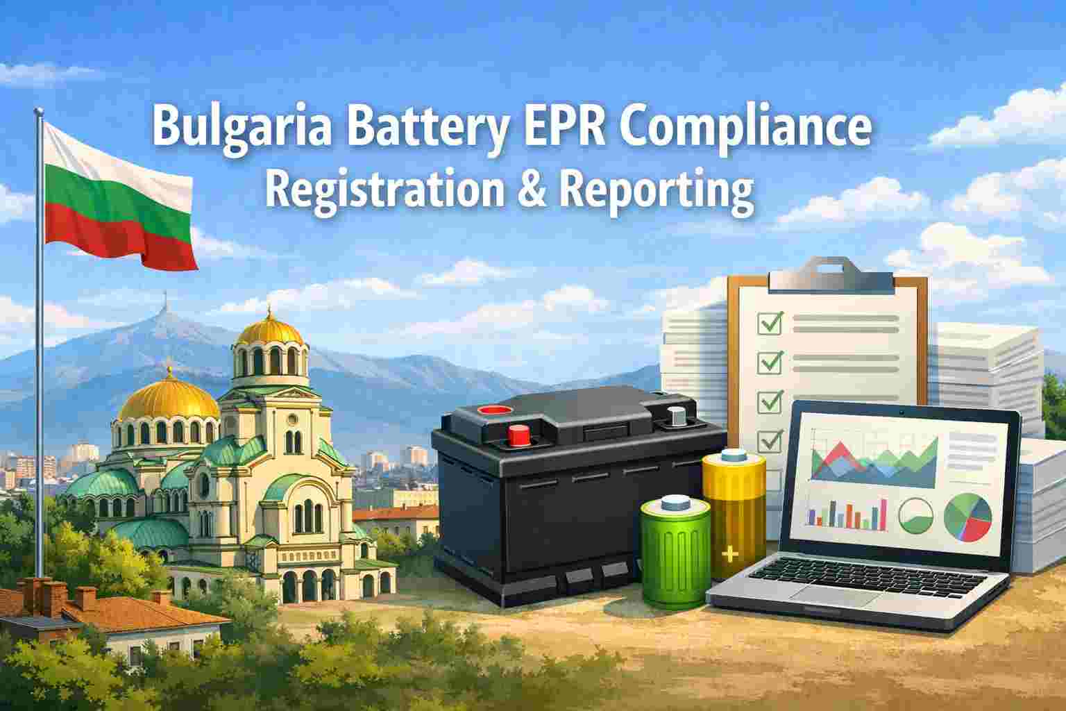 Bulgaria Battery EPR Compliance: Registration & Reporting