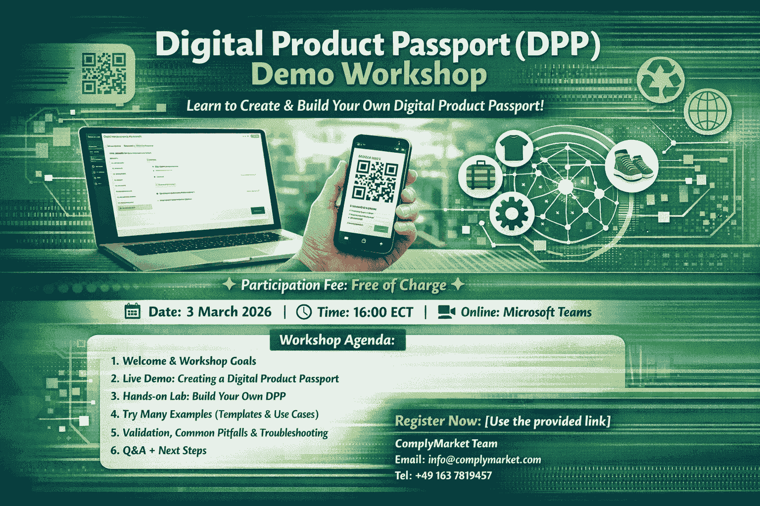 🌿 Digital Product Passport (DPP) Demo Workshop