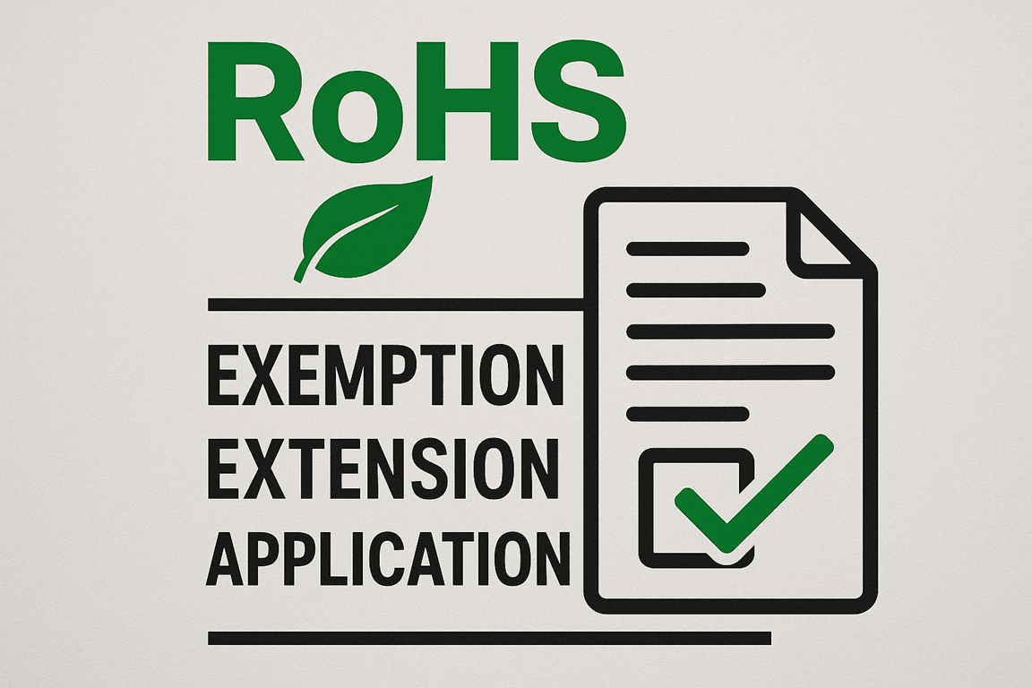 RoHS Exemption Extension Application